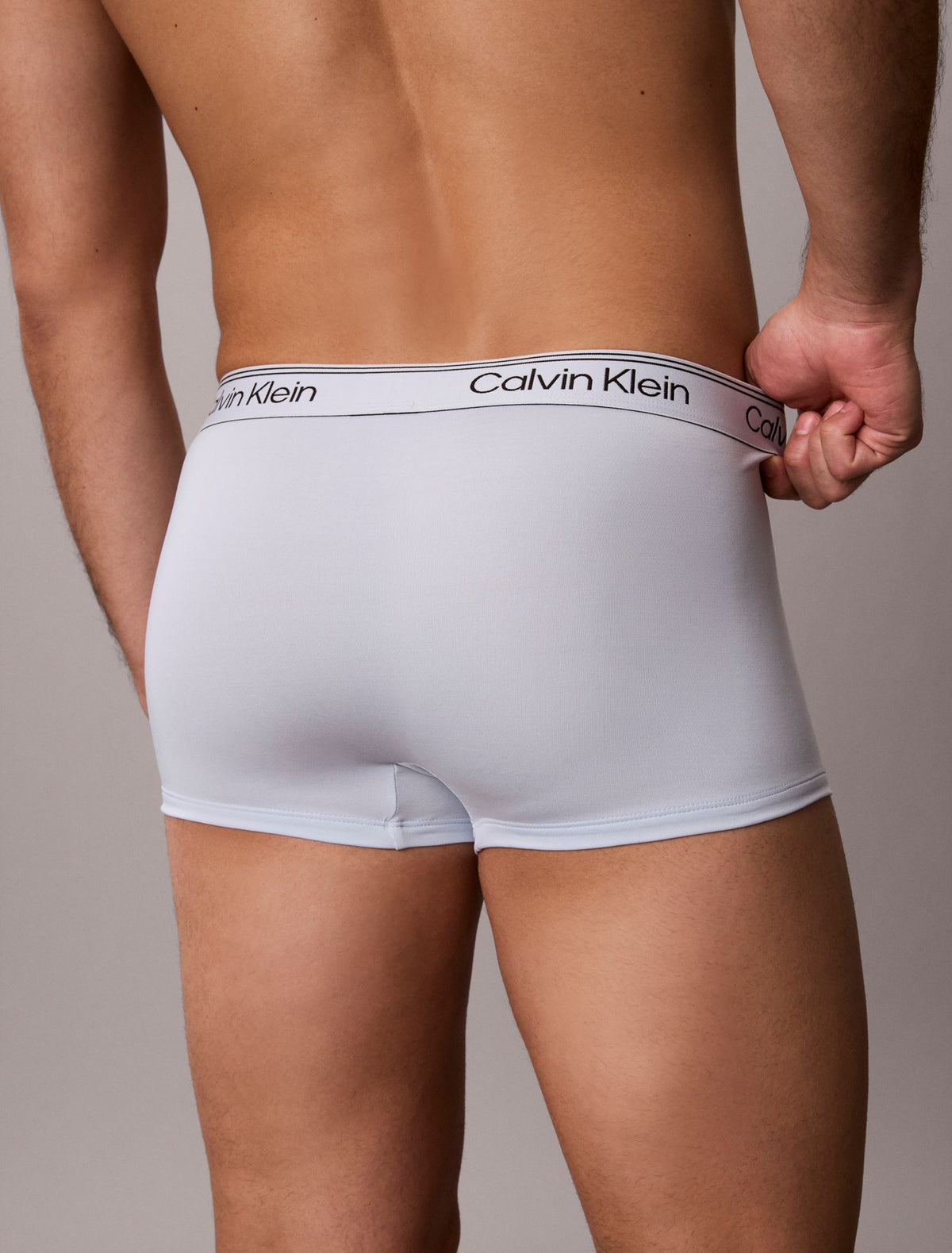 Microfiber Stretch 3-Pack Low Rise Trunk - Calvin Klein Underwear