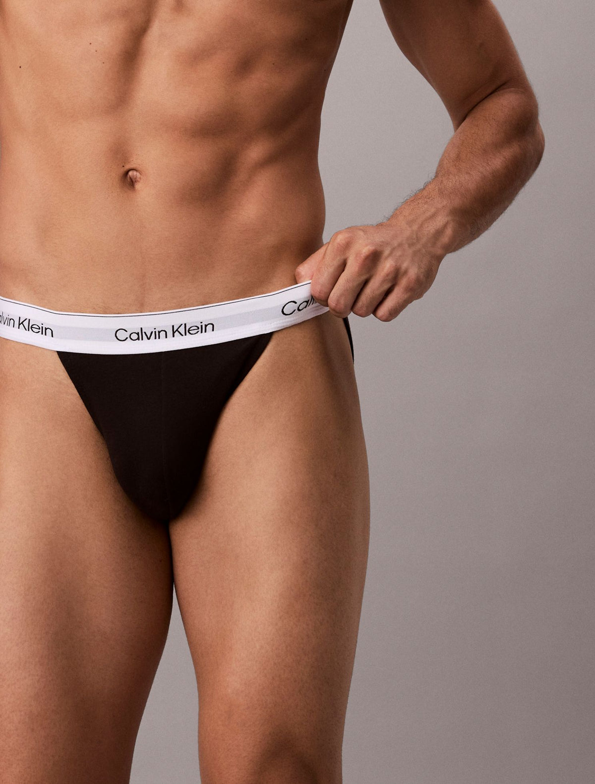 Icon Cotton Stretch 3-Pack Jock Strap - Calvin Klein Underwear