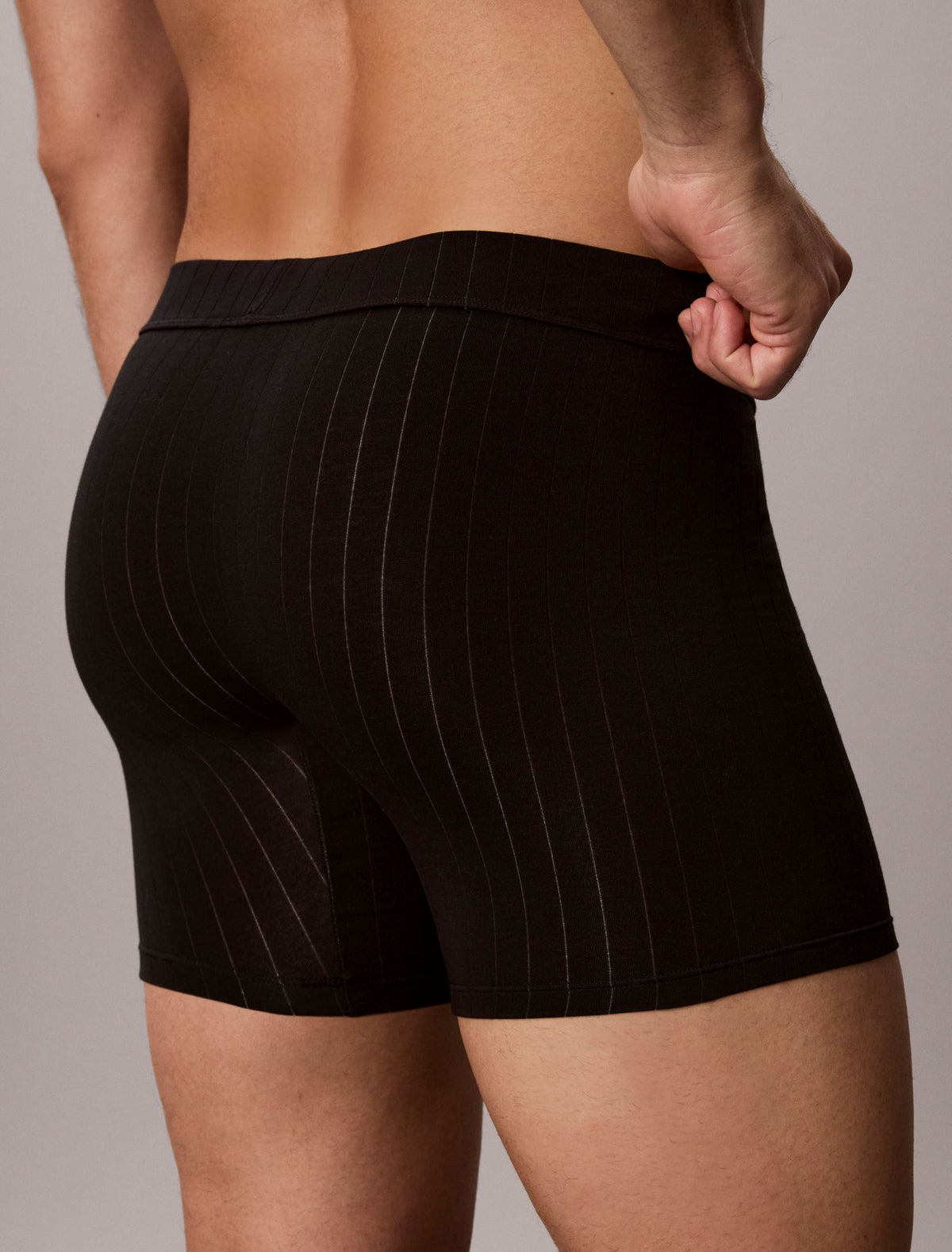 Cotton Stretch Script Patch Boxer Brief - Calvin Klein Underwear