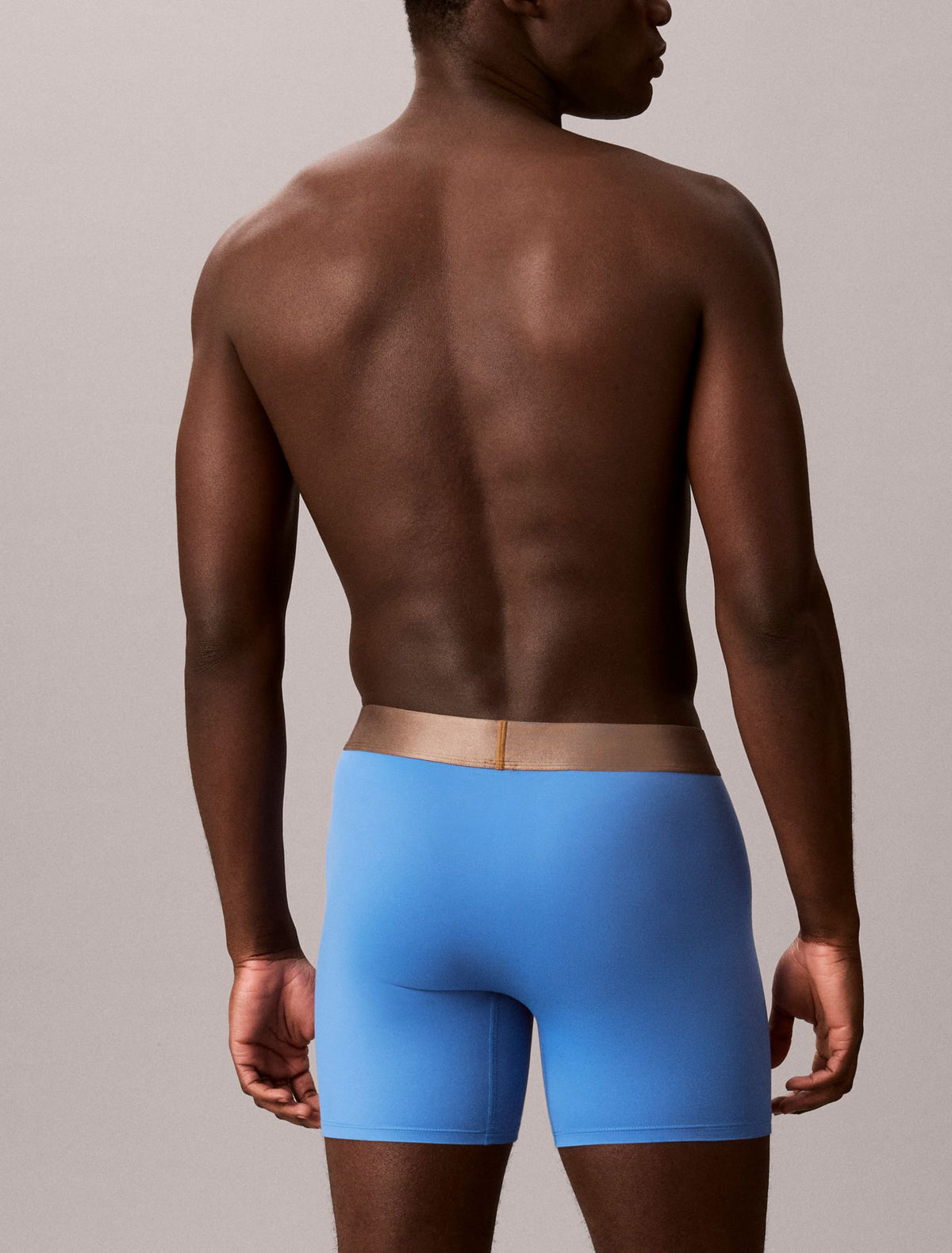 Brushed Microfiber Stretch Bronze Boxer Brief - Calvin Klein Underwear