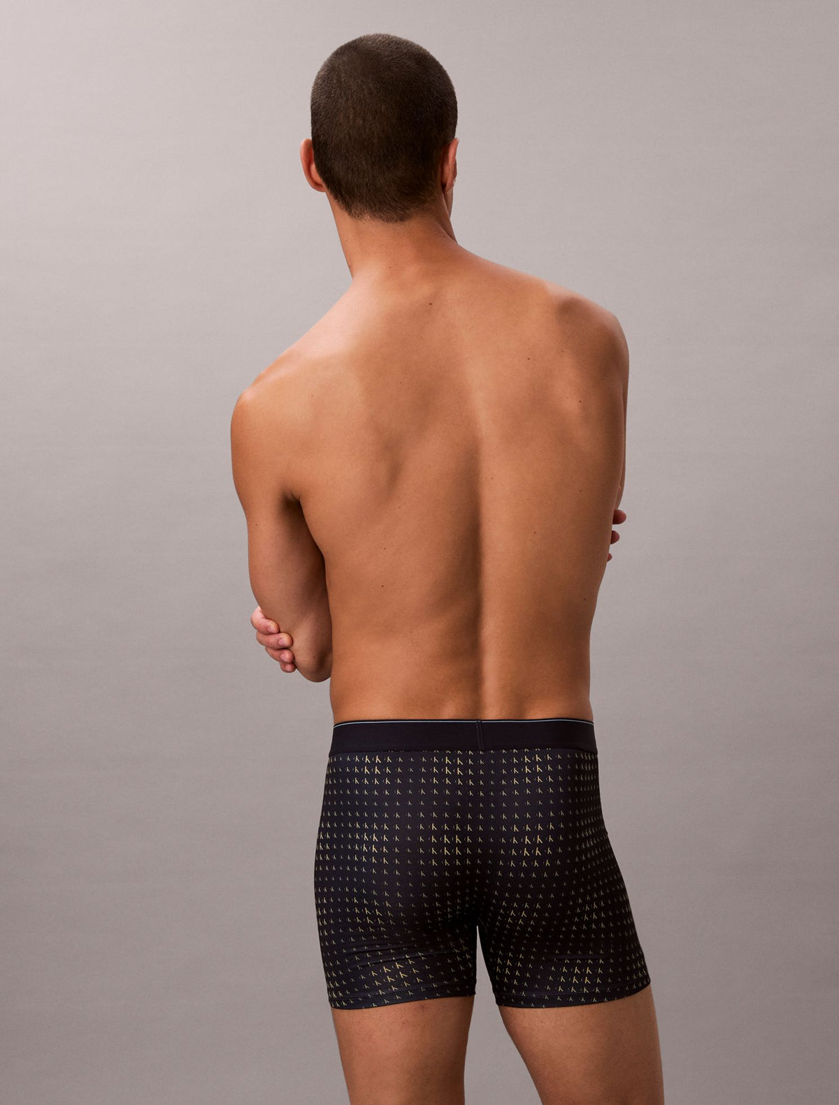 Graphic Monogram Microfiber Stretch Boxer Brief - Calvin Klein Underwear