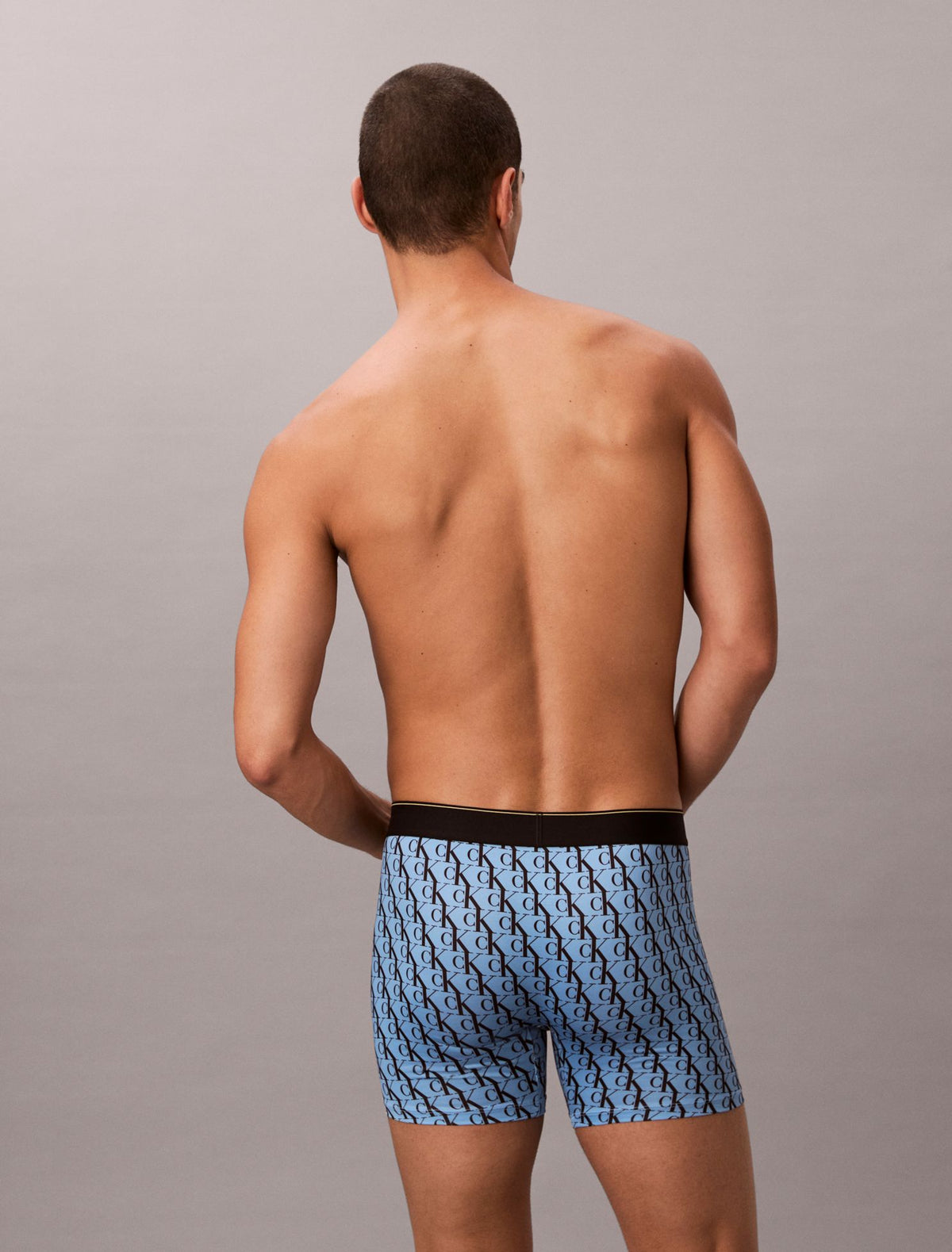 Graphic Monogram Microfiber Stretch Boxer Brief - Calvin Klein Underwear