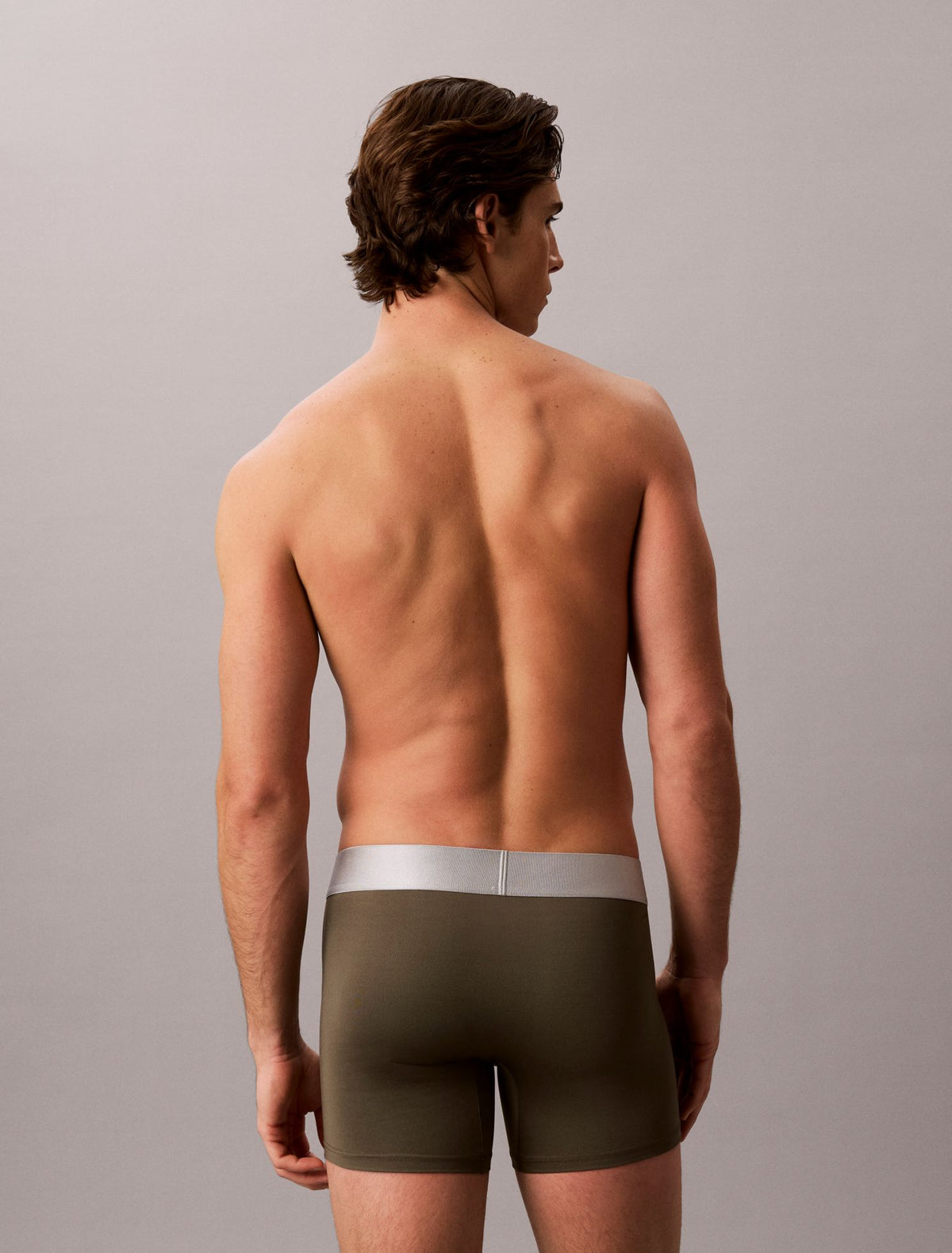 Microfiber Stretch Steel Boxer Brief - Calvin Klein Underwear