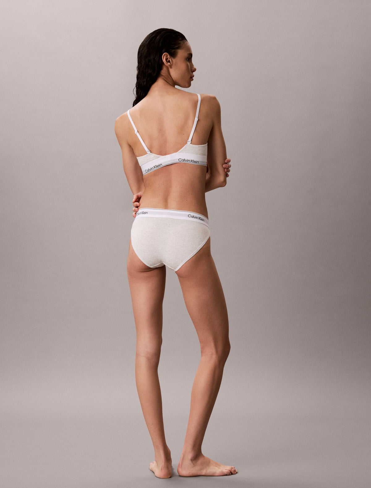 Icon Cotton Modal Lightly Lined Triangle Bralette - Calvin Klein Underwear