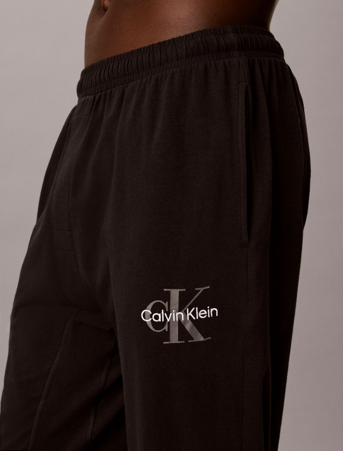 Icon Cotton Stretch Monologo Sleep Joggers - Calvin Klein Underwear