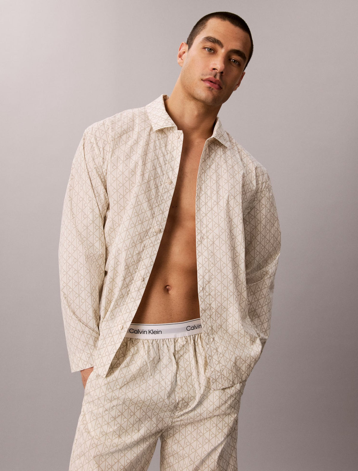 Cotton Poplin Sleep Pants - Calvin Klein Underwear