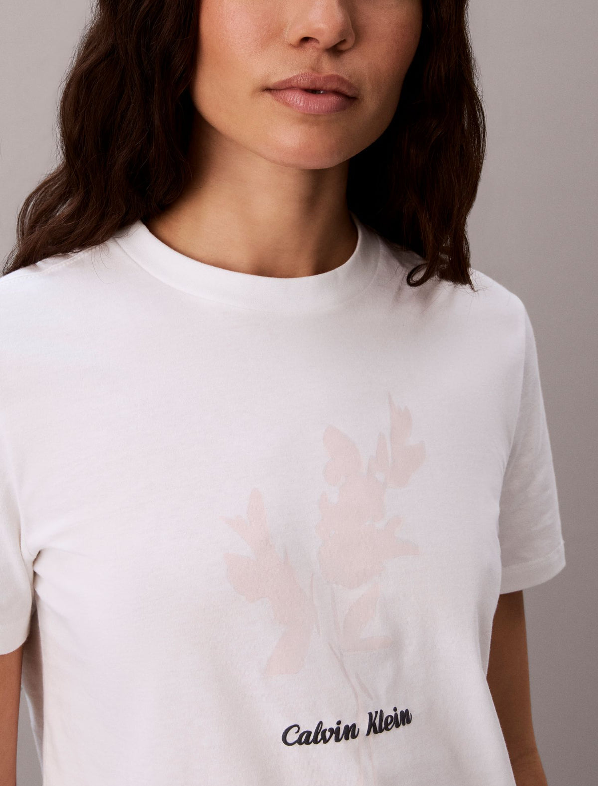 Floral Classic Tee - Calvin Klein Women