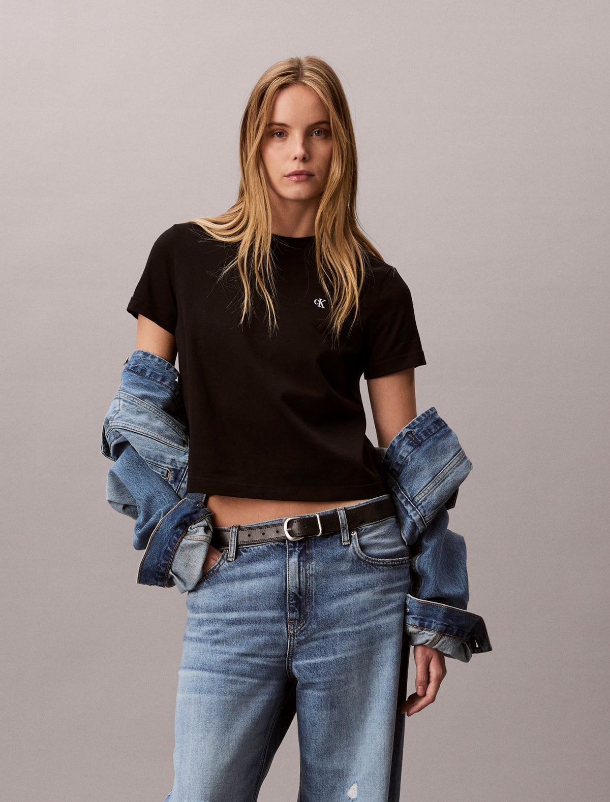 Monogram T-Shirt - Calvin Klein Women