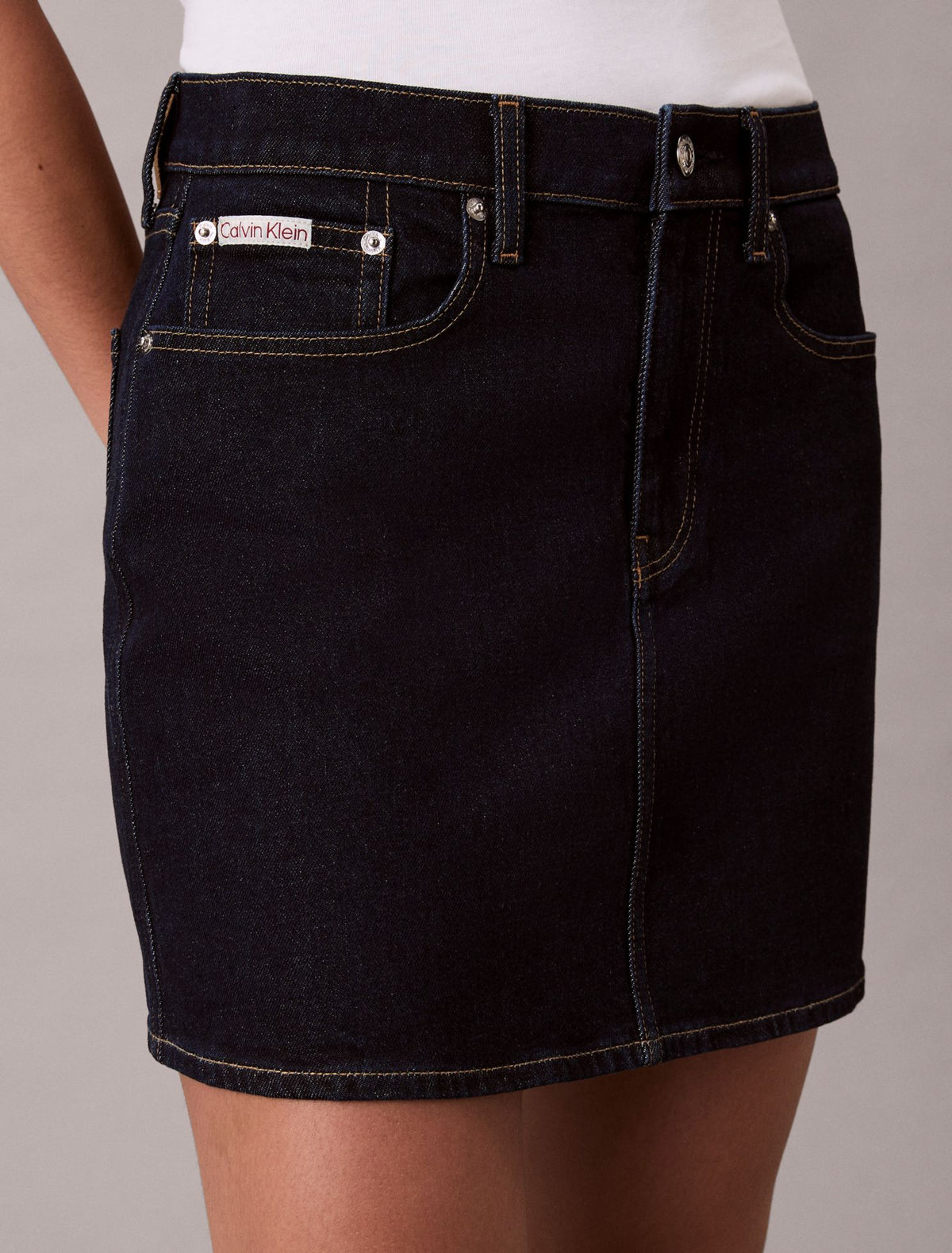 Denim Mini Skirt - Calvin Klein Women