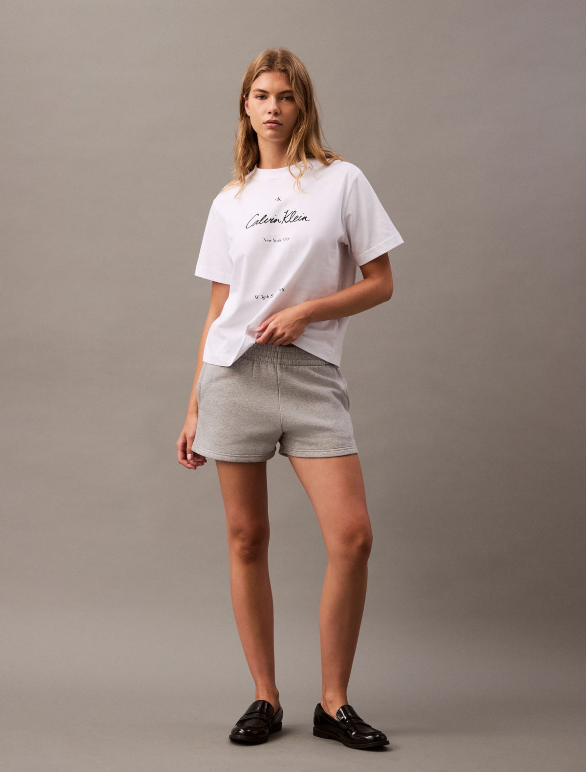 Archive Logo Fleece Shorts - Calvin Klein Women