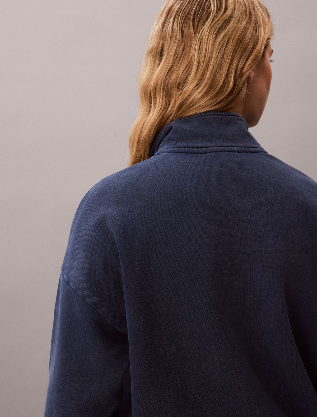 French Terry Zip Sweatshirt - Calvin Klein Women