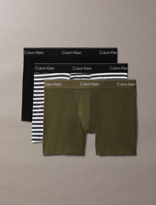 Icon Cotton Stretch 3-Pack Boxer Brief - Calvin Klein Underwear