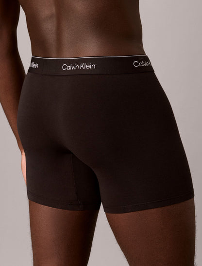 Icon Cotton Stretch 3-Pack Boxer Brief - Calvin Klein Underwear