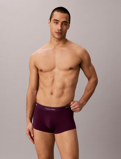 Icon Cotton Stretch 3-Pack Low Rise Trunk - Calvin Klein Underwear