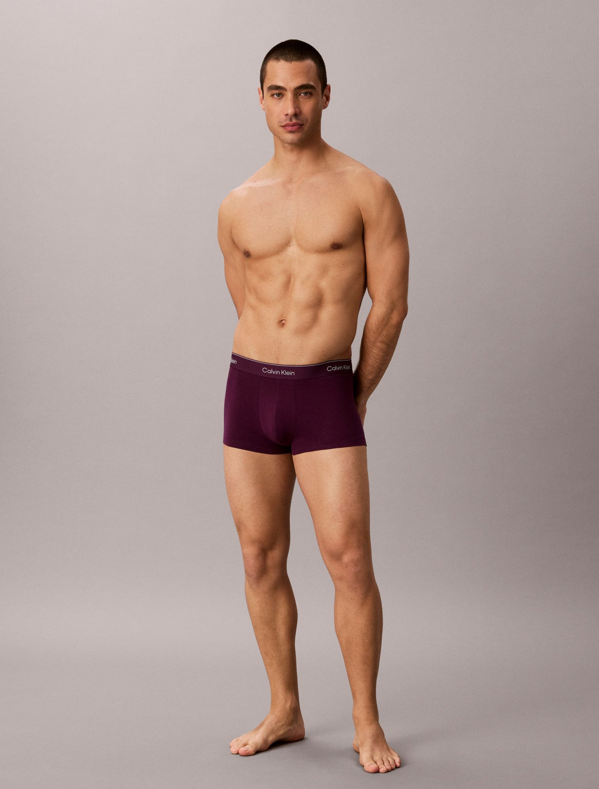 Icon Cotton Stretch 3-Pack Low Rise Trunk - Calvin Klein Underwear