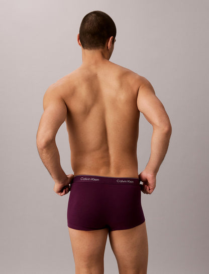 Icon Cotton Stretch 3-Pack Low Rise Trunk - Calvin Klein Underwear