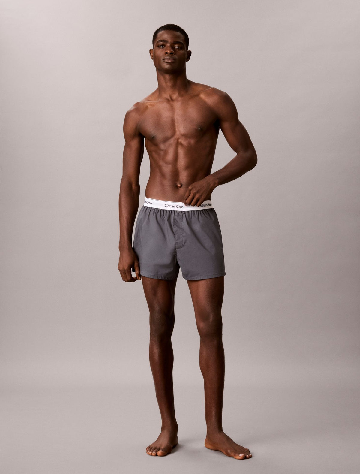 Icon Cotton Stretch 3-Pack Slim Boxer - Calvin Klein Underwear