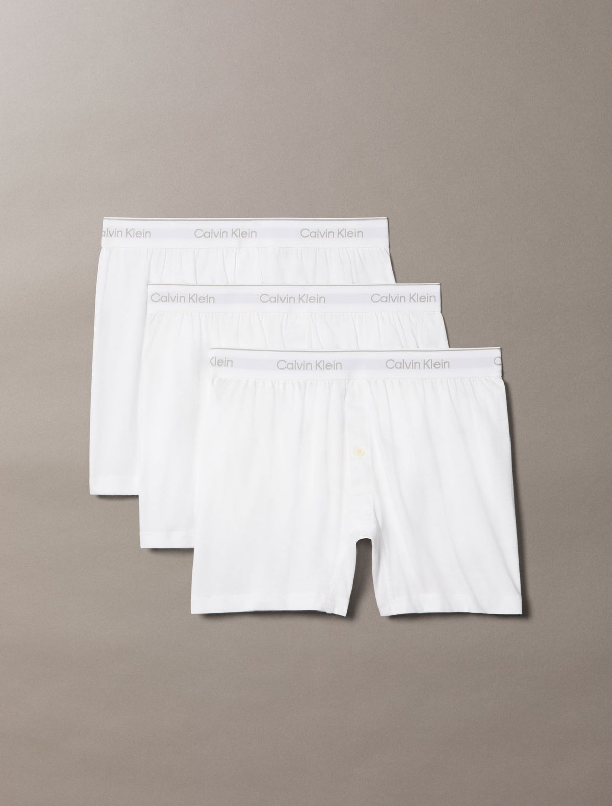 Cotton Classics 3-Pack Knit Boxer - Calvin Klein Underwear