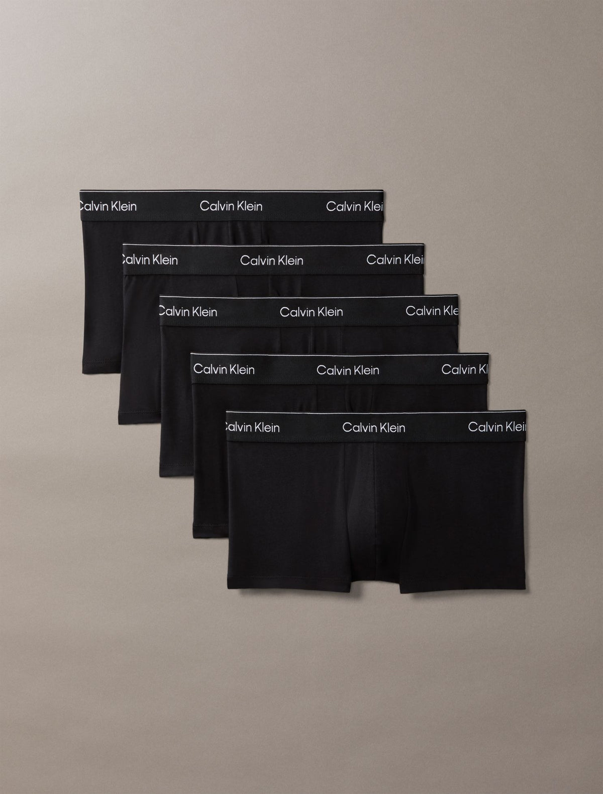 Icon Cotton Stretch 5-Pack Low Rise Trunk - Calvin Klein Underwear