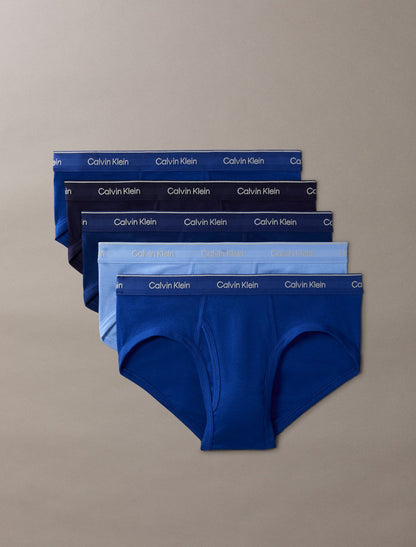 Cotton Classics 5-Pack Hip Brief - Calvin Klein Underwear