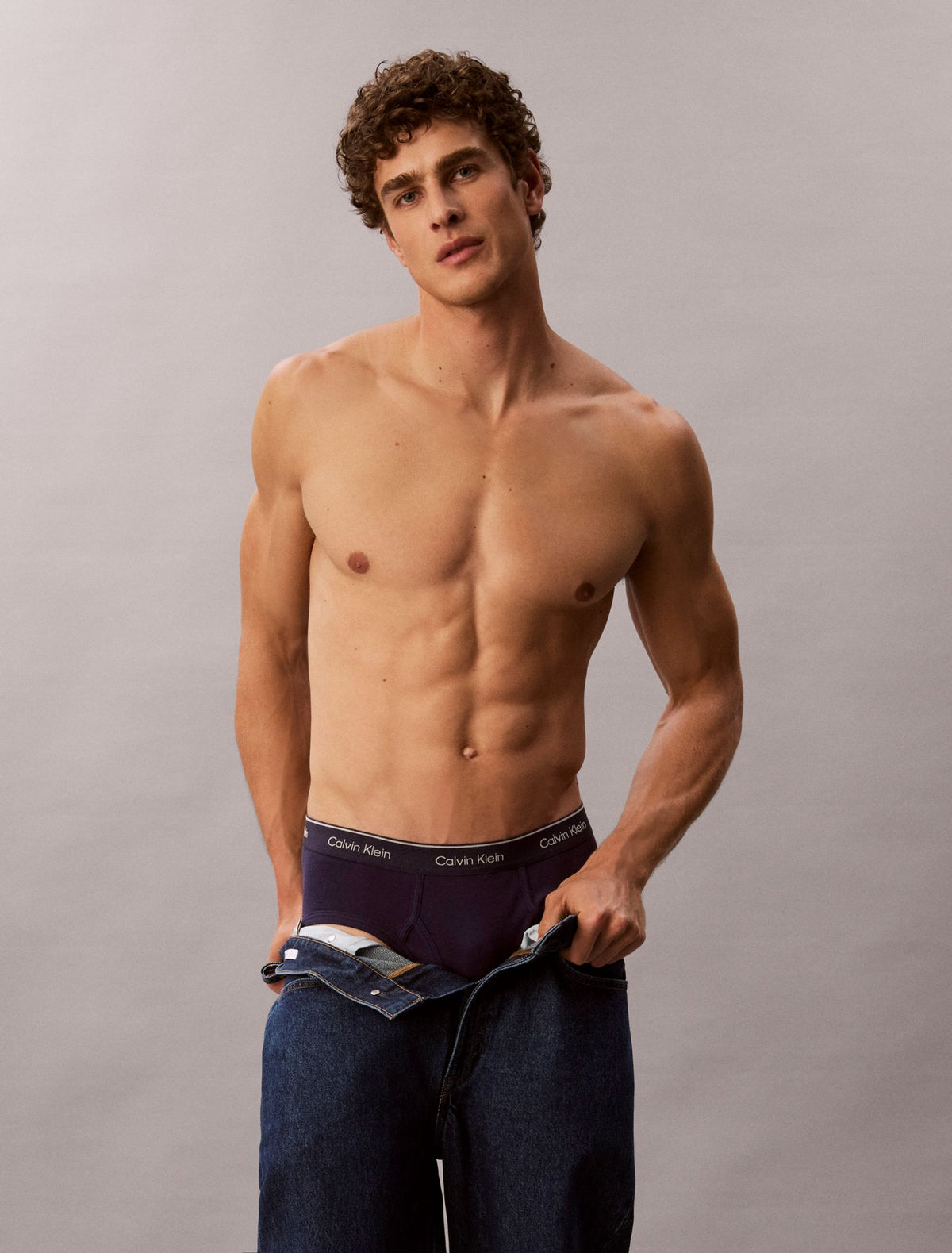 Cotton Classics 5-Pack Hip Brief - Calvin Klein Underwear