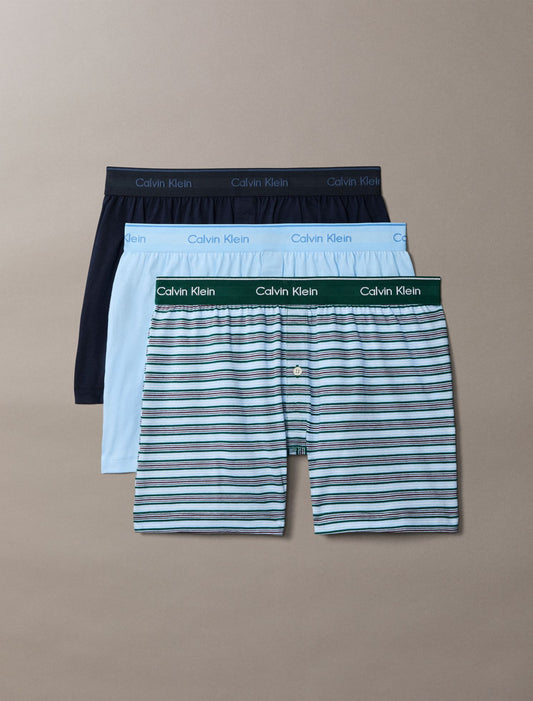 Cotton Classics 3-Pack Knit Boxer - Calvin Klein Underwear