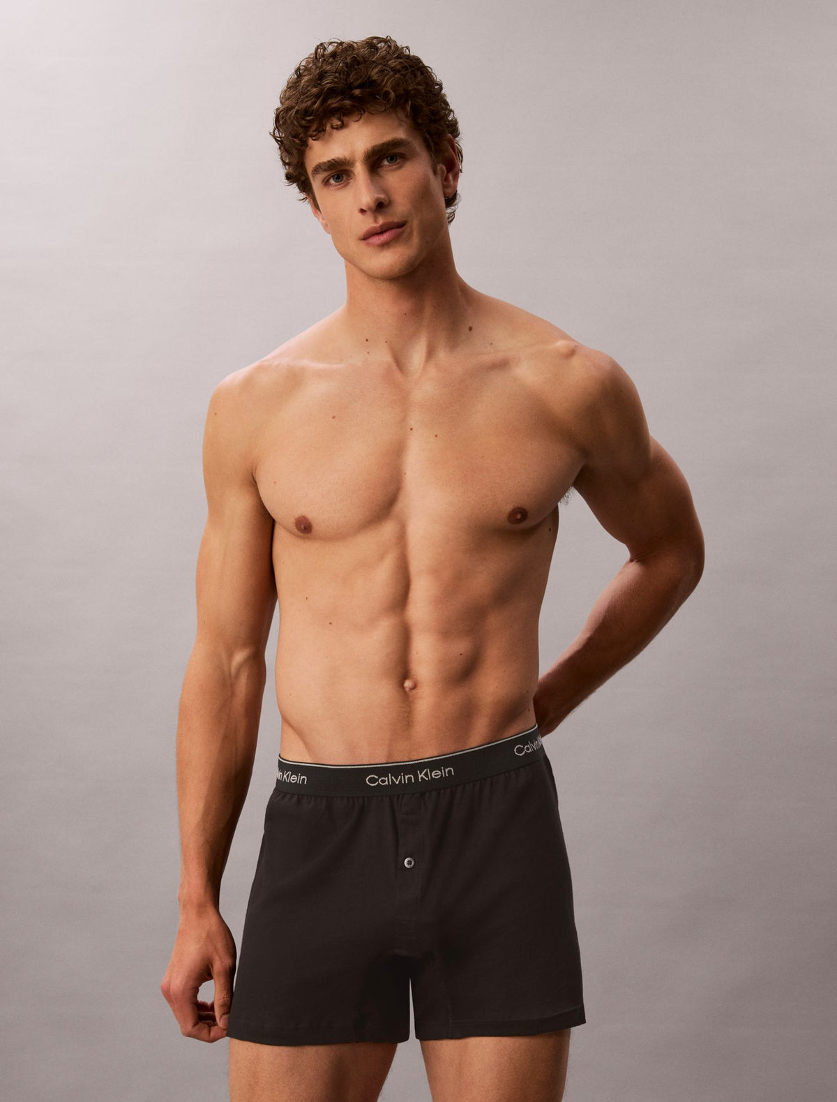 Cotton Classics 3-Pack Knit Boxer - Calvin Klein Underwear