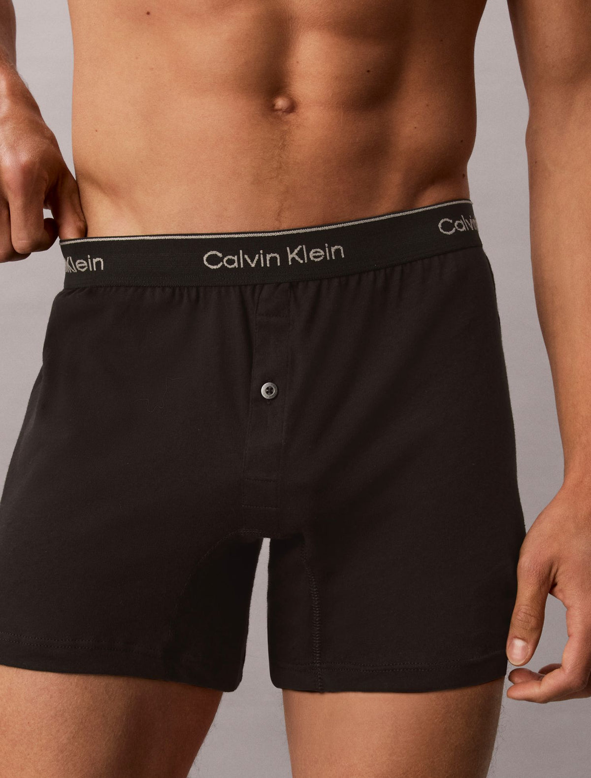 Cotton Classics 3-Pack Knit Boxer - Calvin Klein Underwear