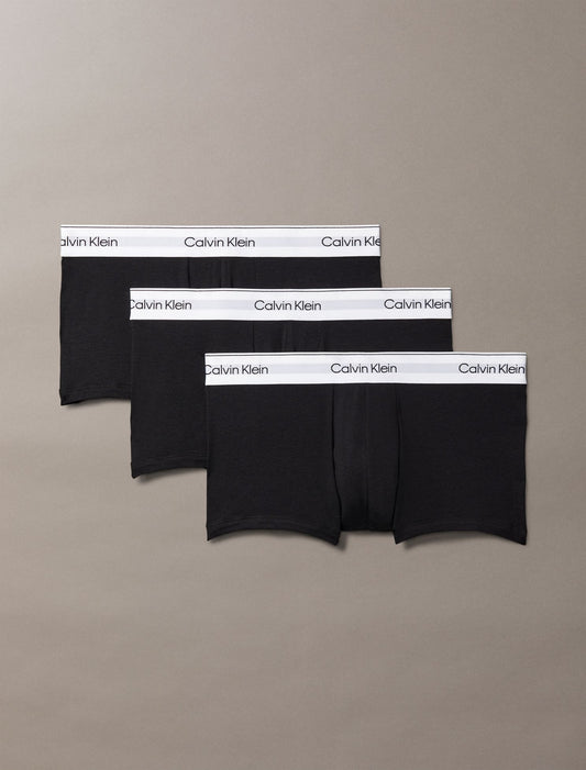 Icon Cotton Stretch 3-Pack Low Rise Trunk - Calvin Klein Underwear