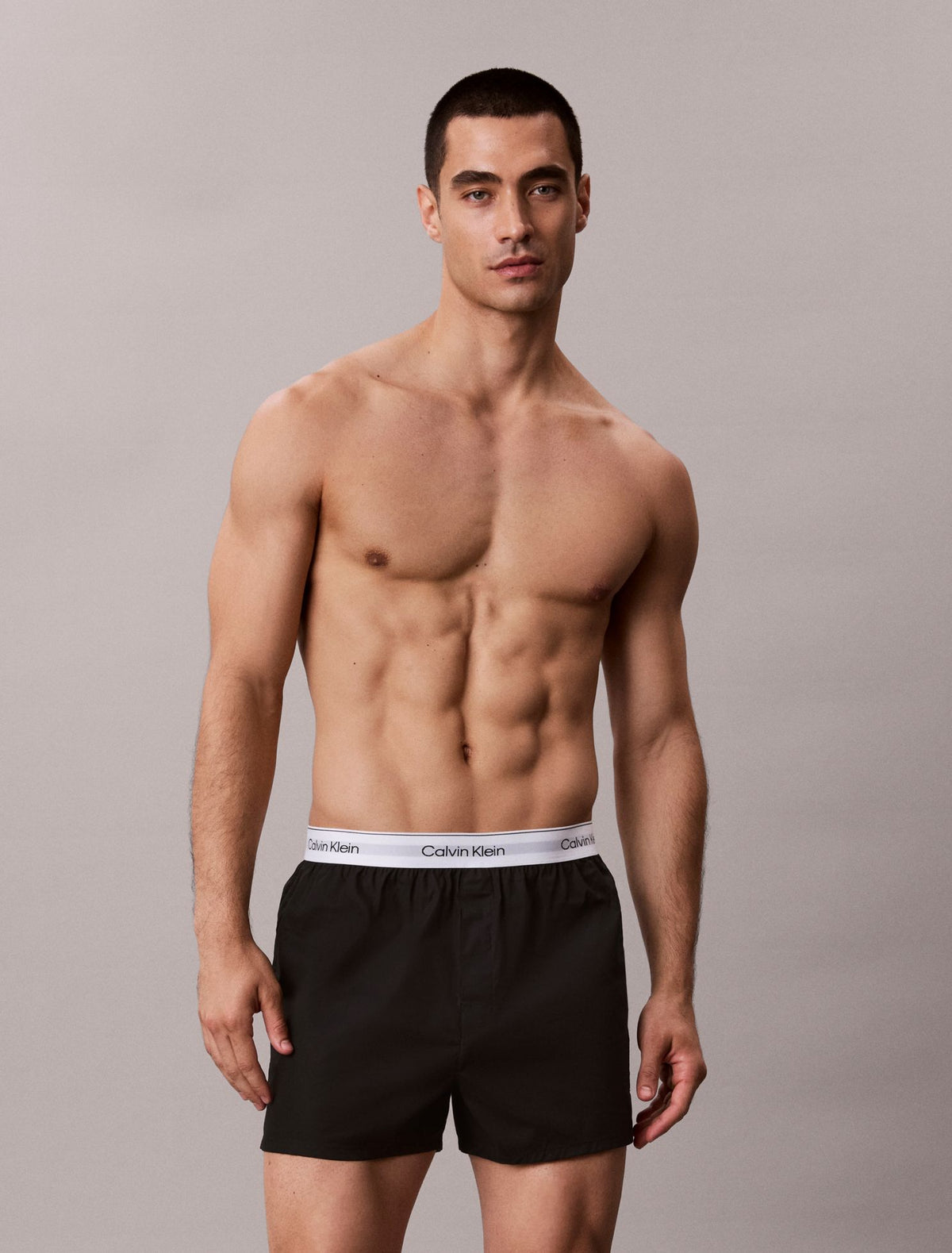 Icon Cotton Stretch 3-Pack Slim Boxer - Calvin Klein Underwear