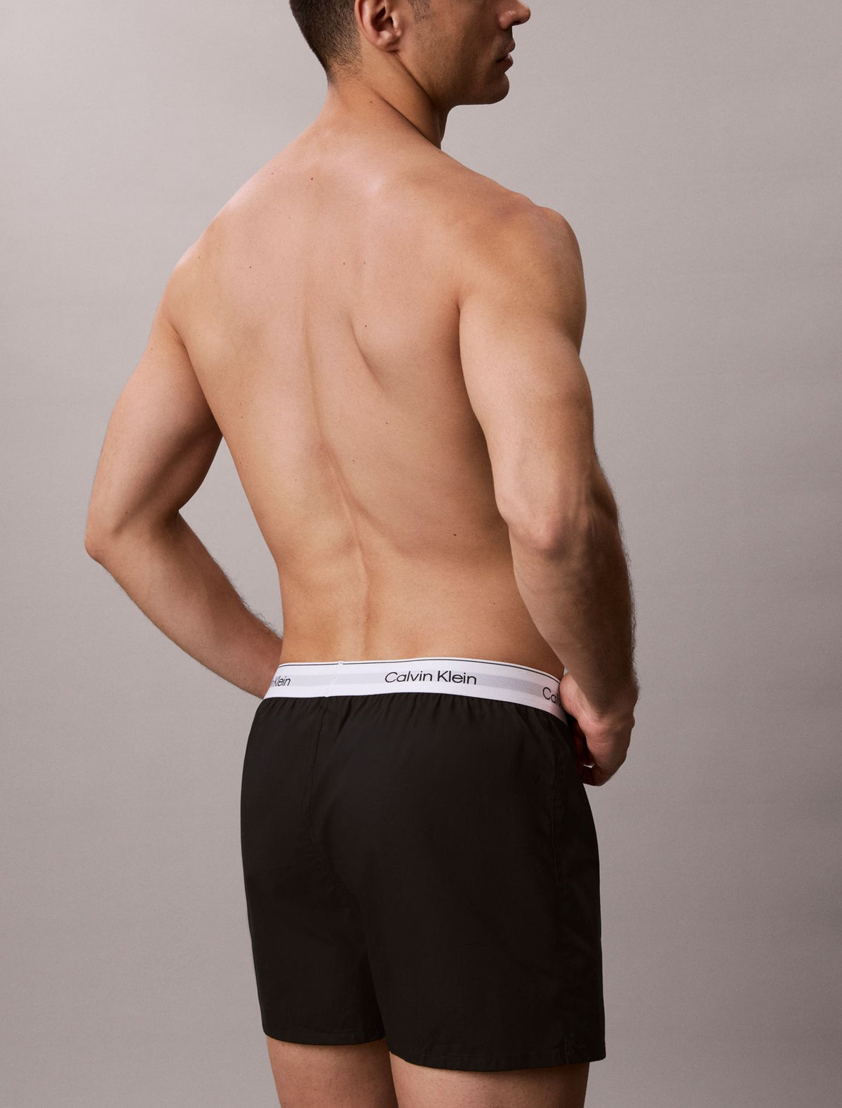 Icon Cotton Stretch 3-Pack Slim Boxer - Calvin Klein Underwear