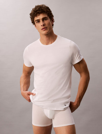 Cotton Classics 5-Pack Classic Fit Crewneck T-Shirt - Calvin Klein Underwear
