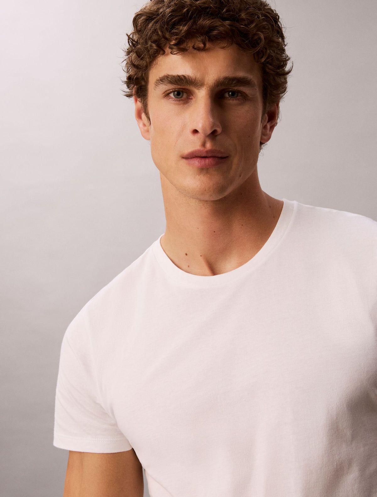 Cotton Classics 5-Pack Classic Fit Crewneck T-Shirt - Calvin Klein Underwear