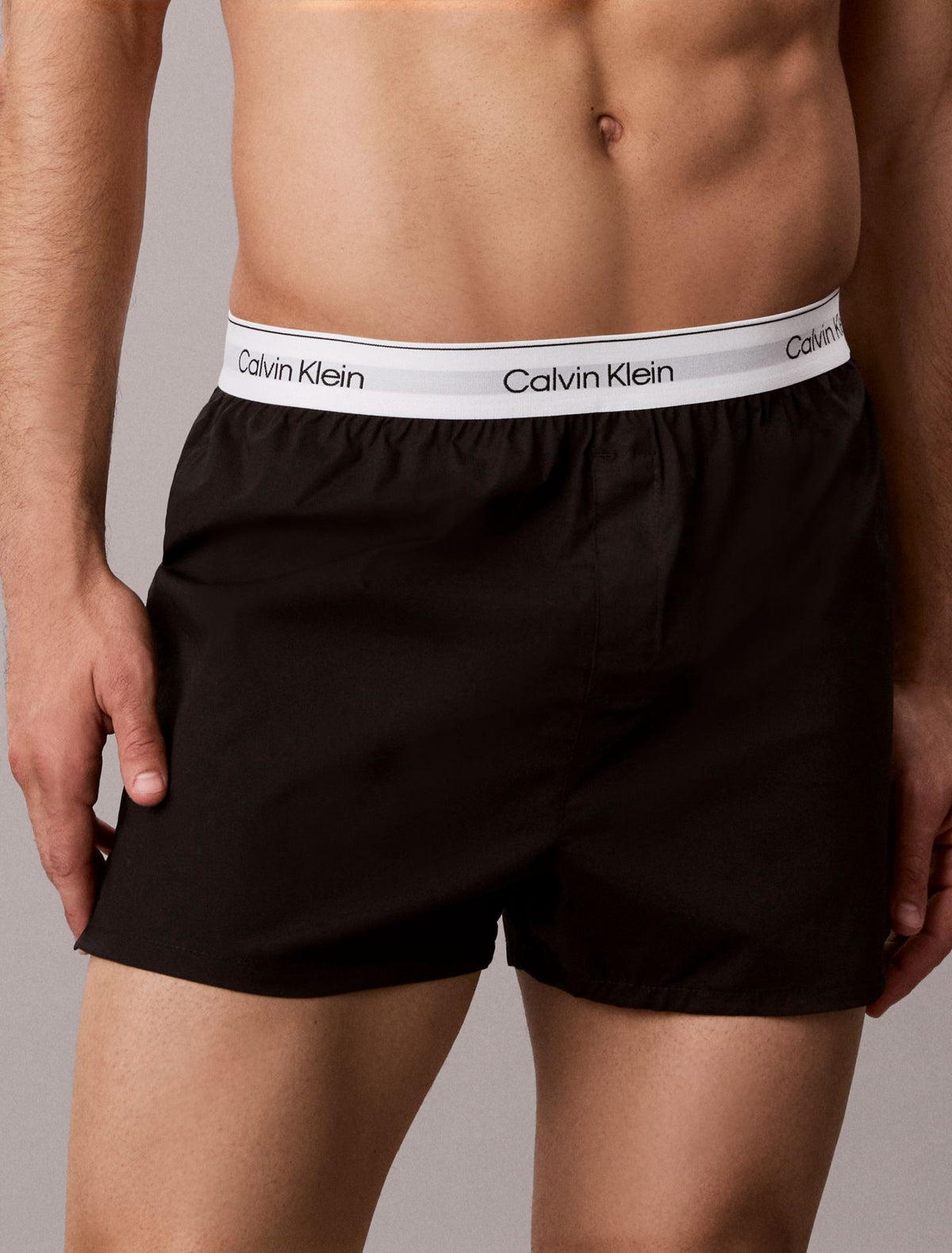 Icon Cotton Stretch 3-Pack Slim Boxer - Calvin Klein Underwear