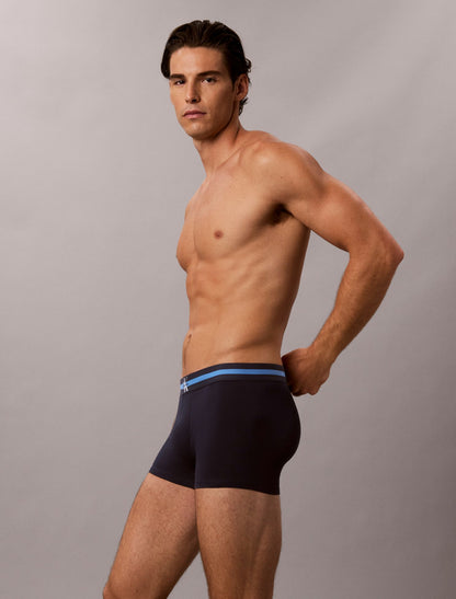 Graphic Monogram Cotton Stretch 3-Pack Trunk - Calvin Klein Underwear