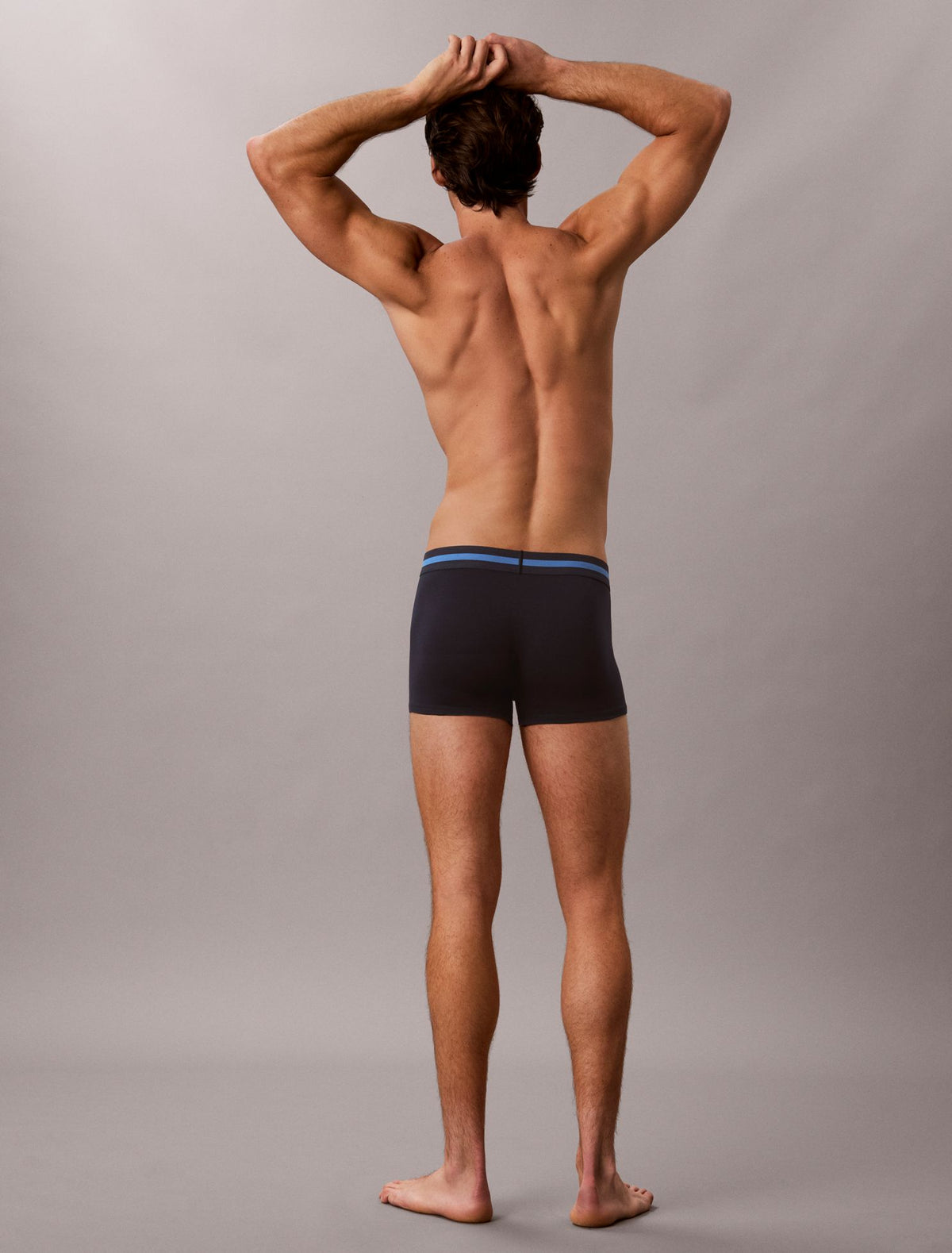 Graphic Monogram Cotton Stretch 3-Pack Trunk - Calvin Klein Underwear