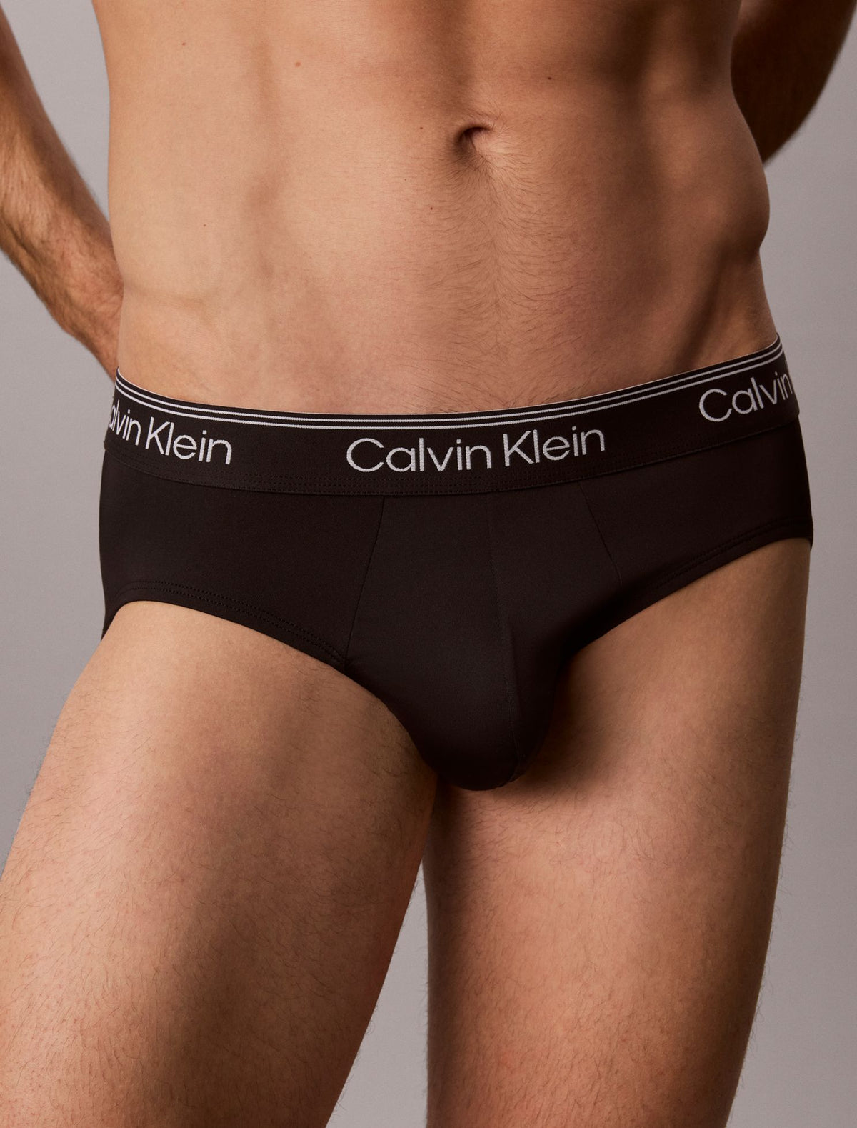 Microfiber Stretch 3-Pack Hip Brief - Calvin Klein Underwear