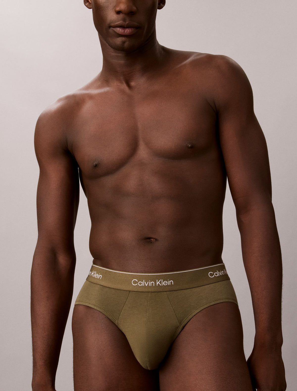 Icon Cotton Stretch 3-Pack Hip Brief - Calvin Klein Underwear