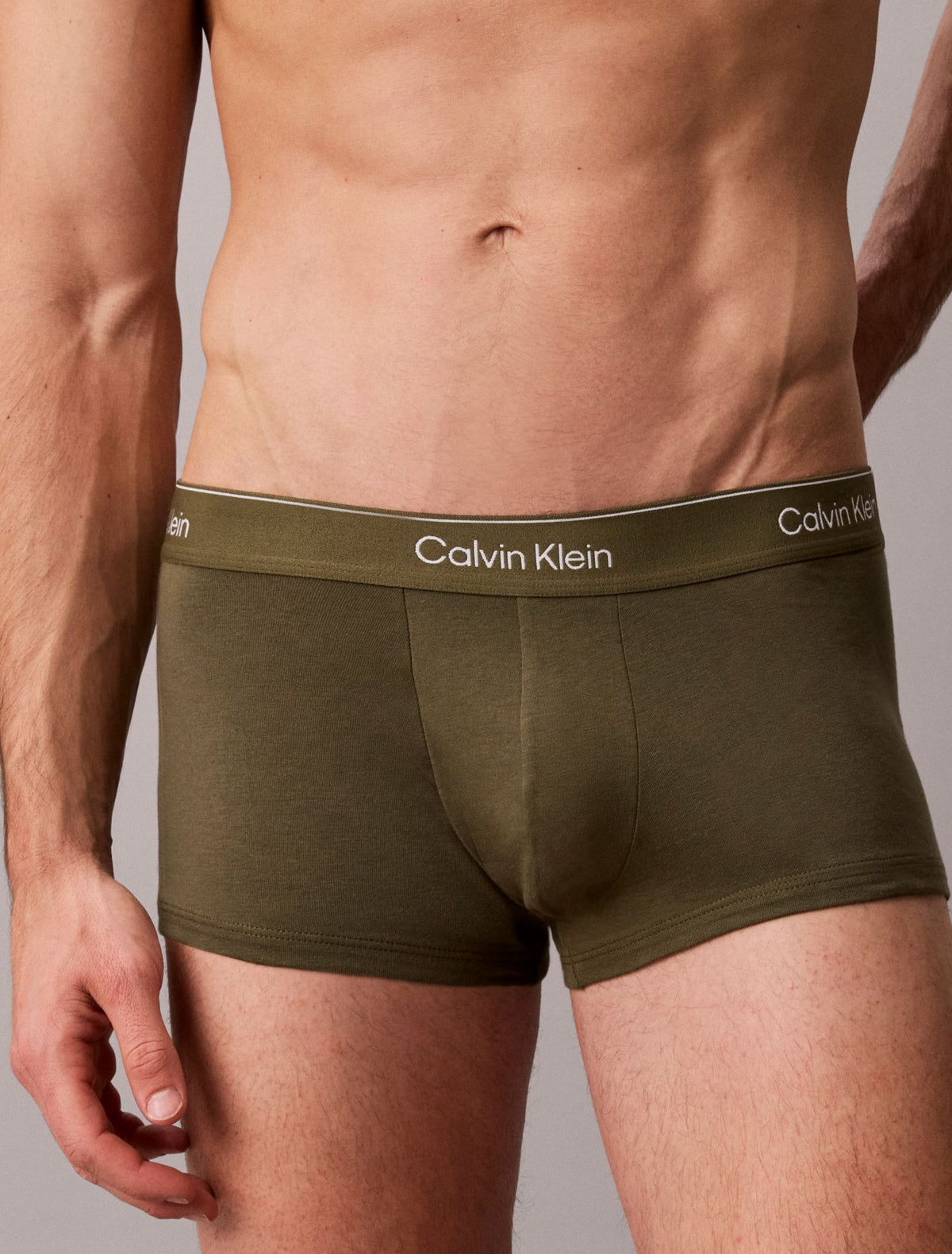 Icon Cotton Stretch 3-Pack Low Rise Trunk - Calvin Klein Underwear