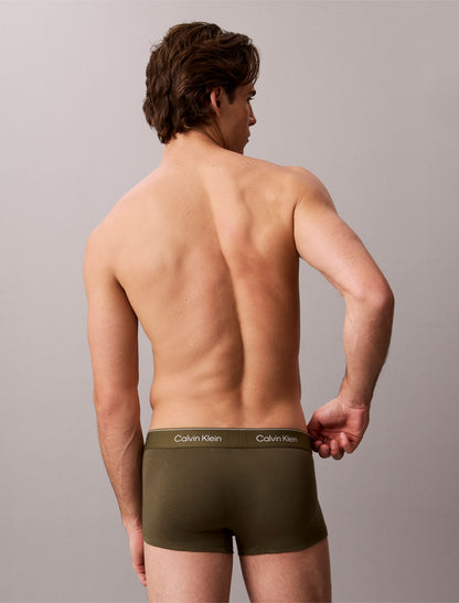 Icon Cotton Stretch 3-Pack Low Rise Trunk - Calvin Klein Underwear
