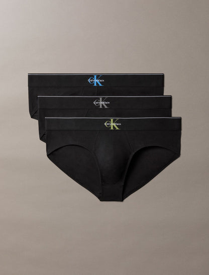 Graphic Monogram Cotton Stretch 3-Pack Boxer Brief - Calvin Klein Underwear