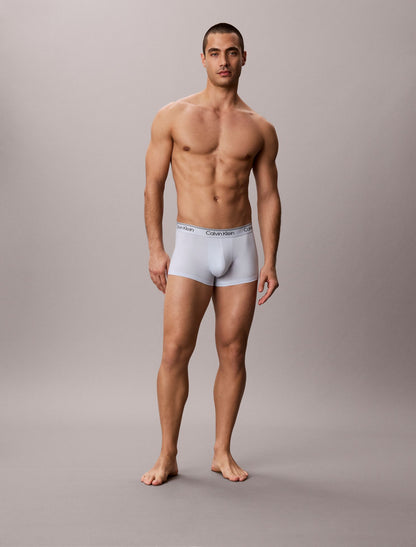 Microfiber Stretch 3-Pack Low Rise Trunk - Calvin Klein Underwear