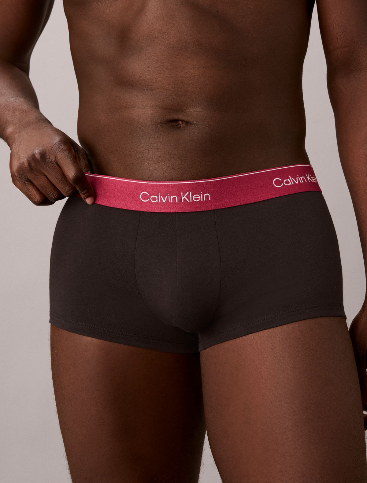 Icon Cotton Stretch 3-Pack Low Rise Trunk - Calvin Klein Underwear