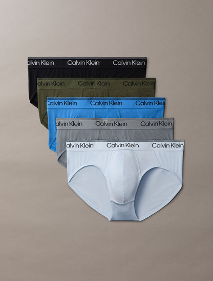 Microfiber Stretch 5-Pack Hip Brief - Calvin Klein Underwear