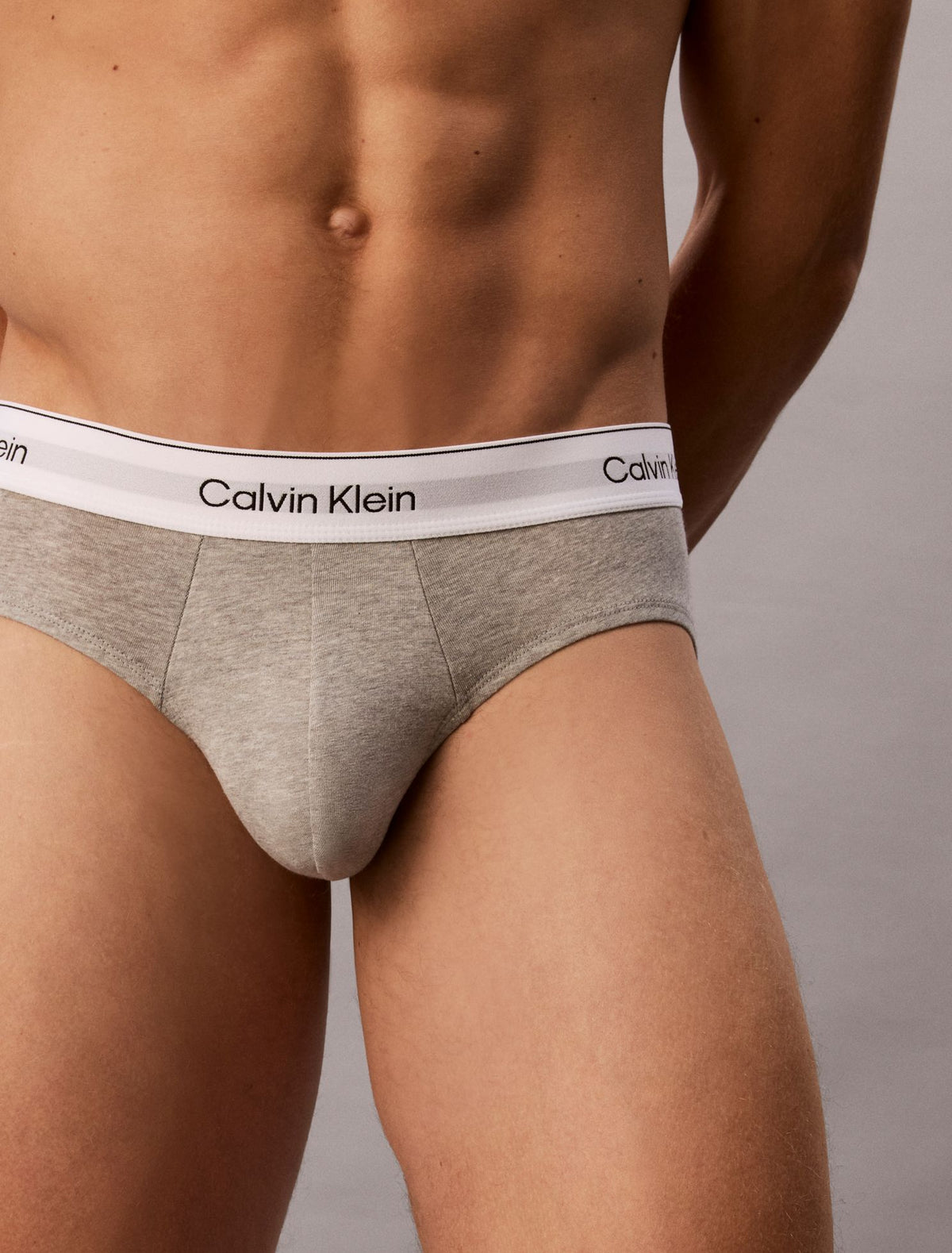Icon Cotton Stretch 3-Pack Hip Brief - Calvin Klein Underwear