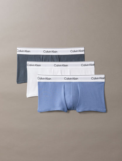 Icon Cotton Stretch 3-Pack Low Rise Trunk - Calvin Klein Underwear