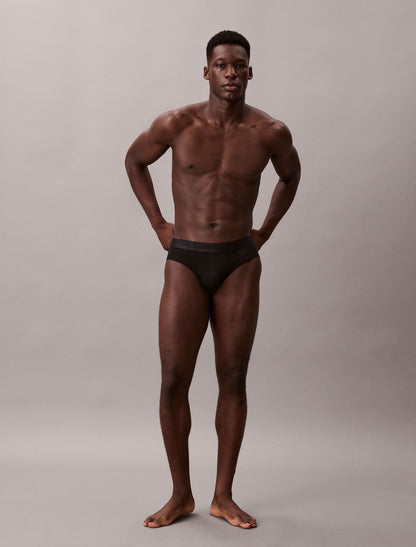 CK Black 3-Pack Hip Brief - Calvin Klein Underwear