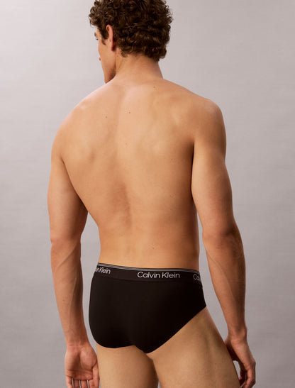 Microfiber Stretch 3-Pack Hip Brief - Calvin Klein Underwear