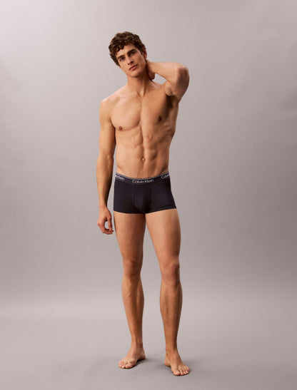 Microfiber Stretch 3-Pack Low Rise Trunk - Calvin Klein Underwear