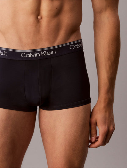Microfiber Stretch 3-Pack Low Rise Trunk - Calvin Klein Underwear
